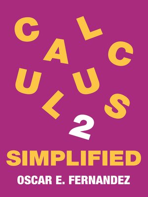 cover image of Calculus 2 Simplified